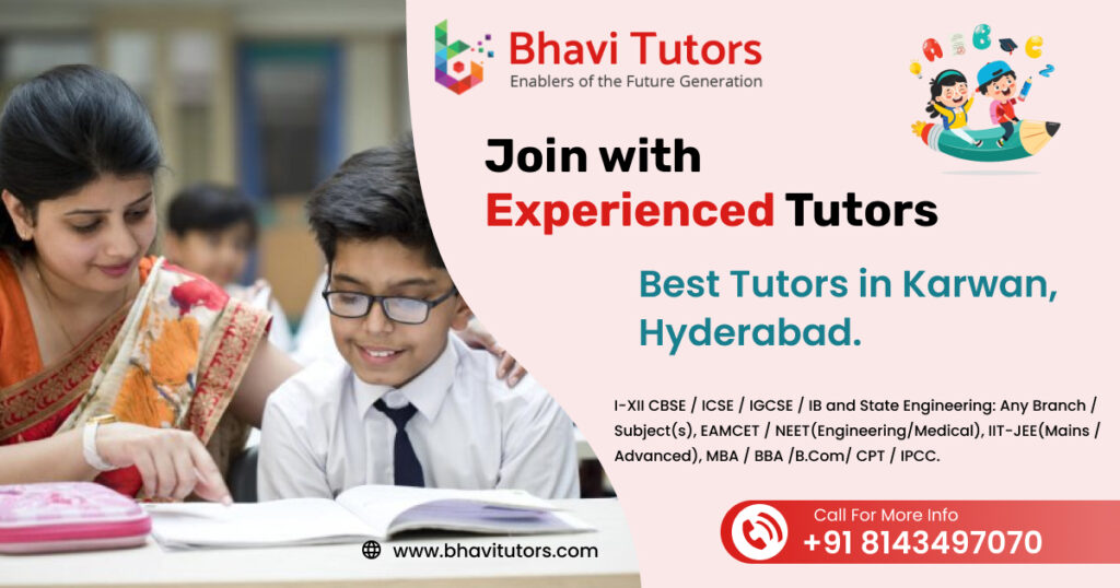 Tutors in Karwan, Hyderabad