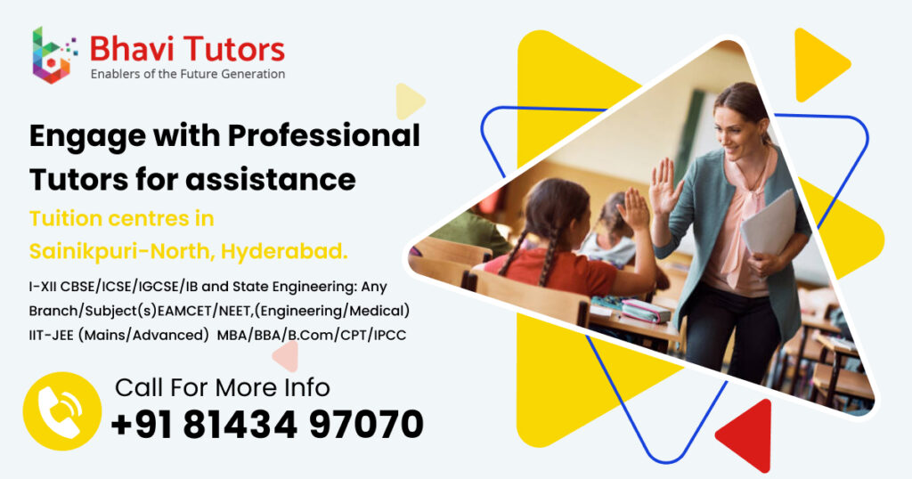 Tutors in Sainikpuri-North, Hyderabad.