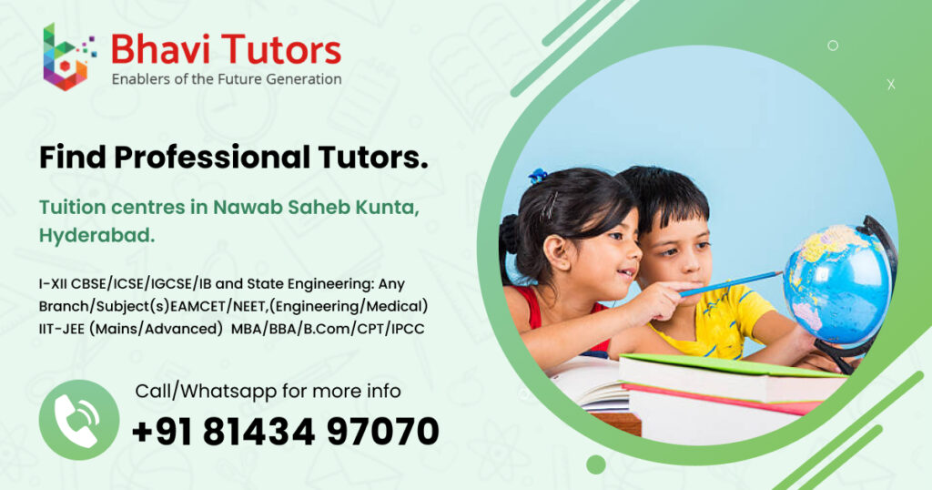 Tutors in Nawab Saheb Kunta, Hyderabad