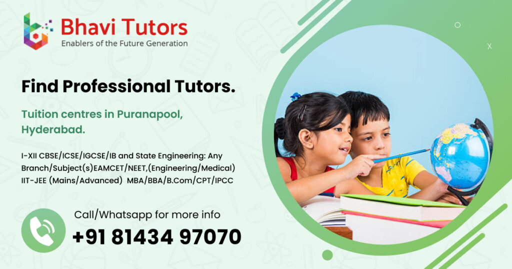 Tutors in Puranapool, Hyderabad